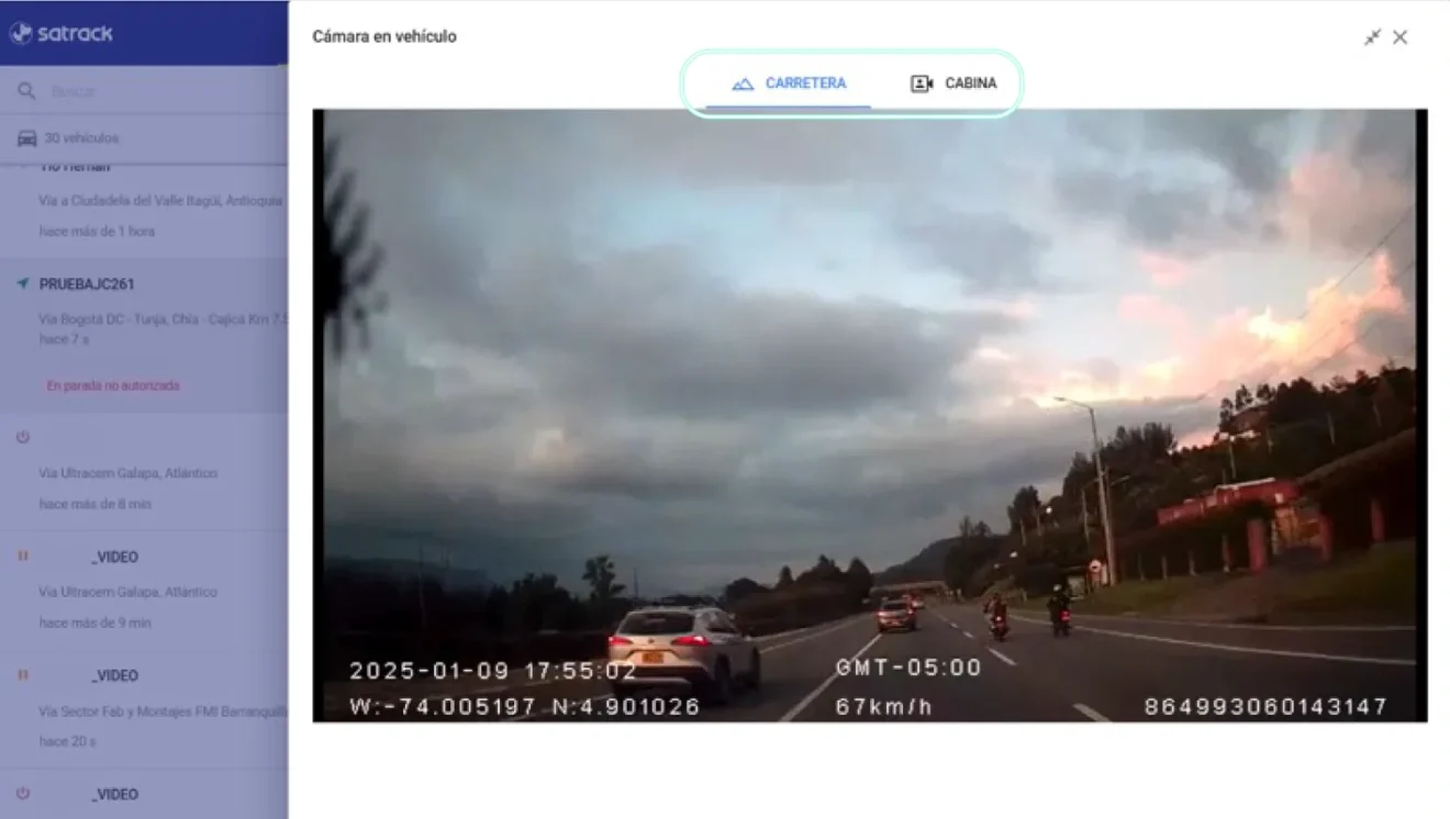 pantallazo camara