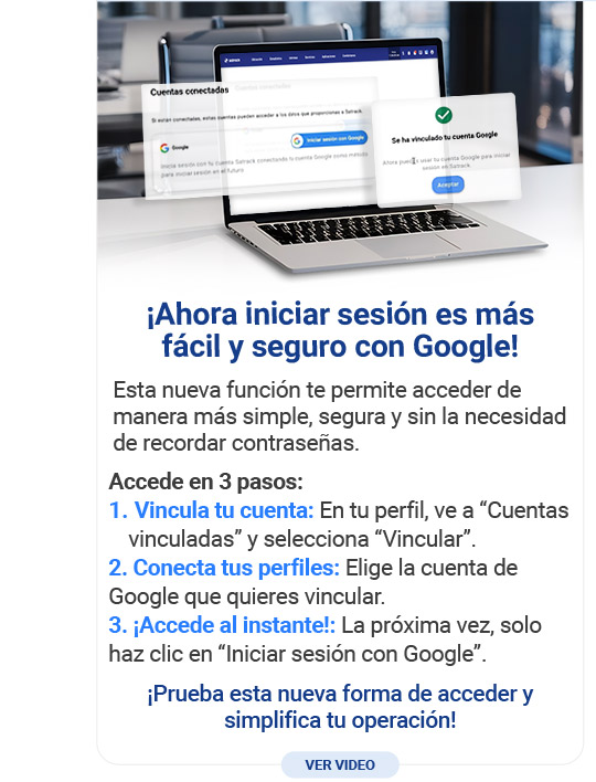 Inicio de sesion en Google