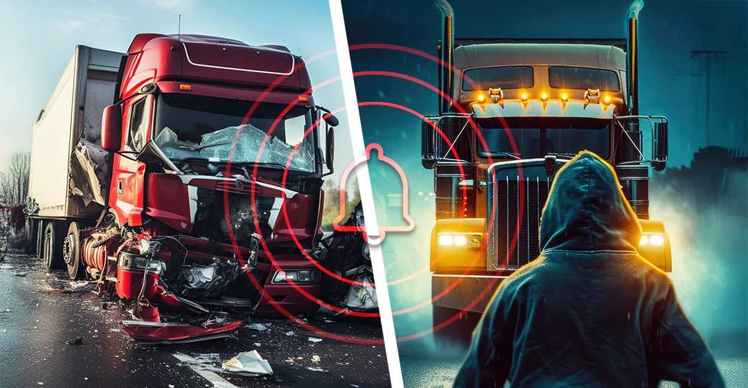 accidentes en carretera y robos de carga