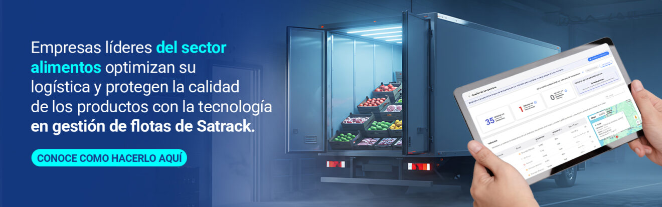 Tecnología para el transporte de alimentos: cómo lograr una operación más segura, eficiente y trazable 1 banner transporte de alimentos