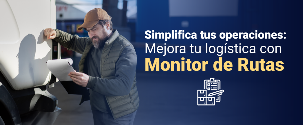 mejora logistica con monitor de rutas